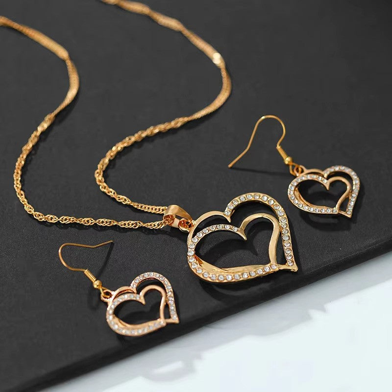 Set Of Earrings Pendant Necklace
