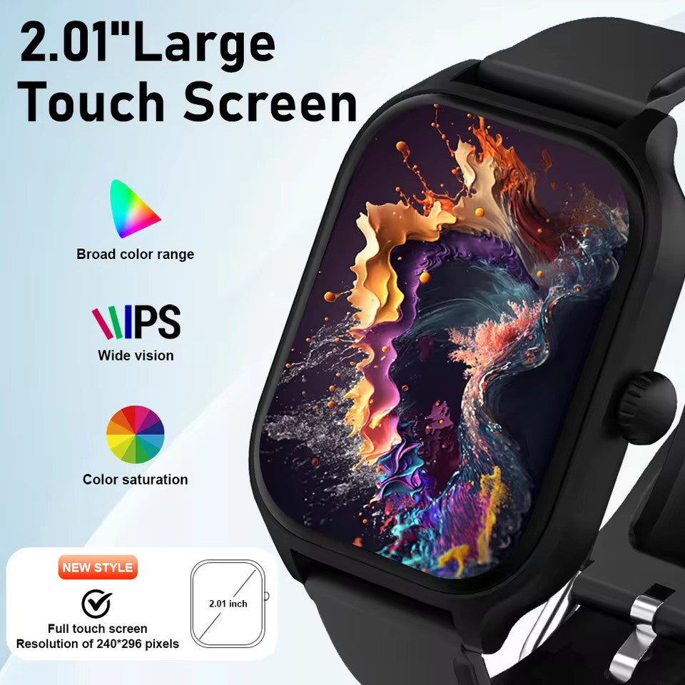 LAXASFIT H9 Smartwatch – Stay Connected & Healthy