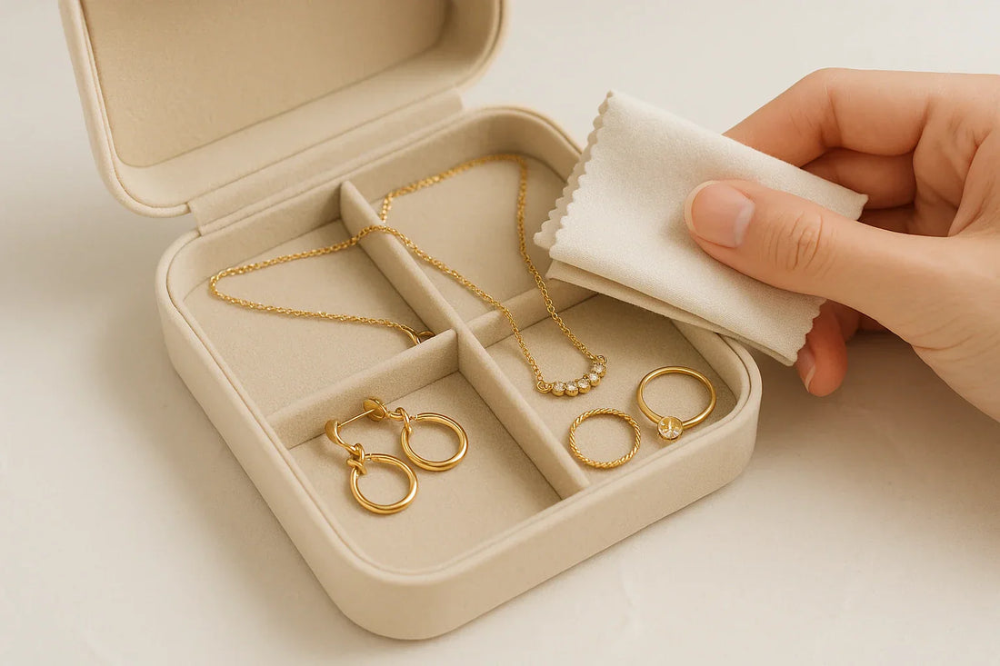 CBenJoy gold plated necklace