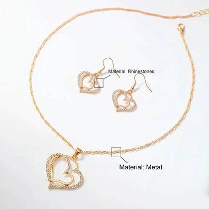 Set Of Earrings Pendant Necklace