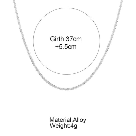 Shiny Silver Plated Jewelry Set – A Touch of Elegance and Stardust