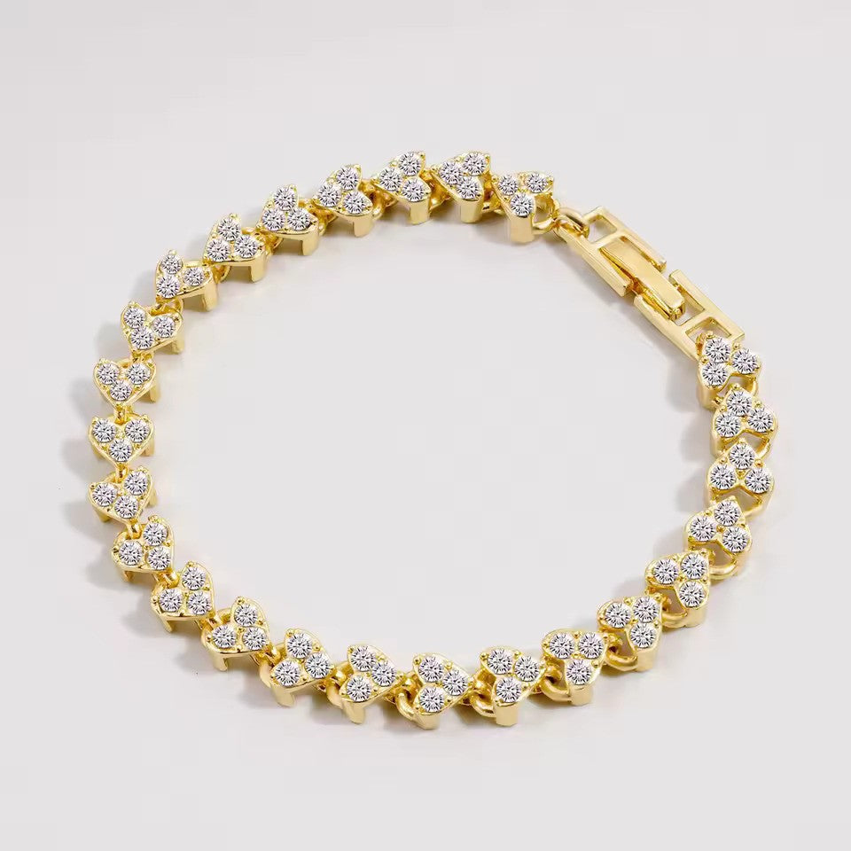 Luxury Roman Crystal Bracelet