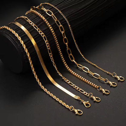 Elegant &amp; Chic: 6-Piece Stackable Bracelet Set!