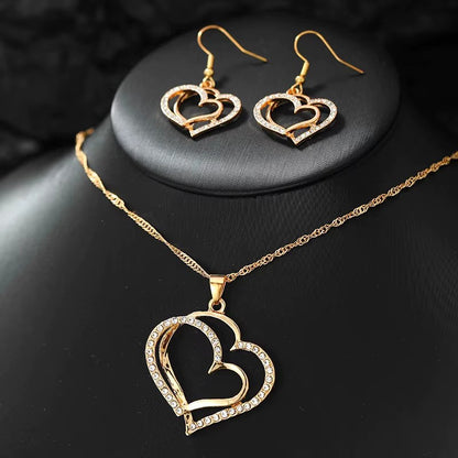 Set Of Earrings Pendant Necklace