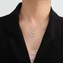 Jeshayuan Love Necklace – Iranian Pomegranate Pendant for Men and Women